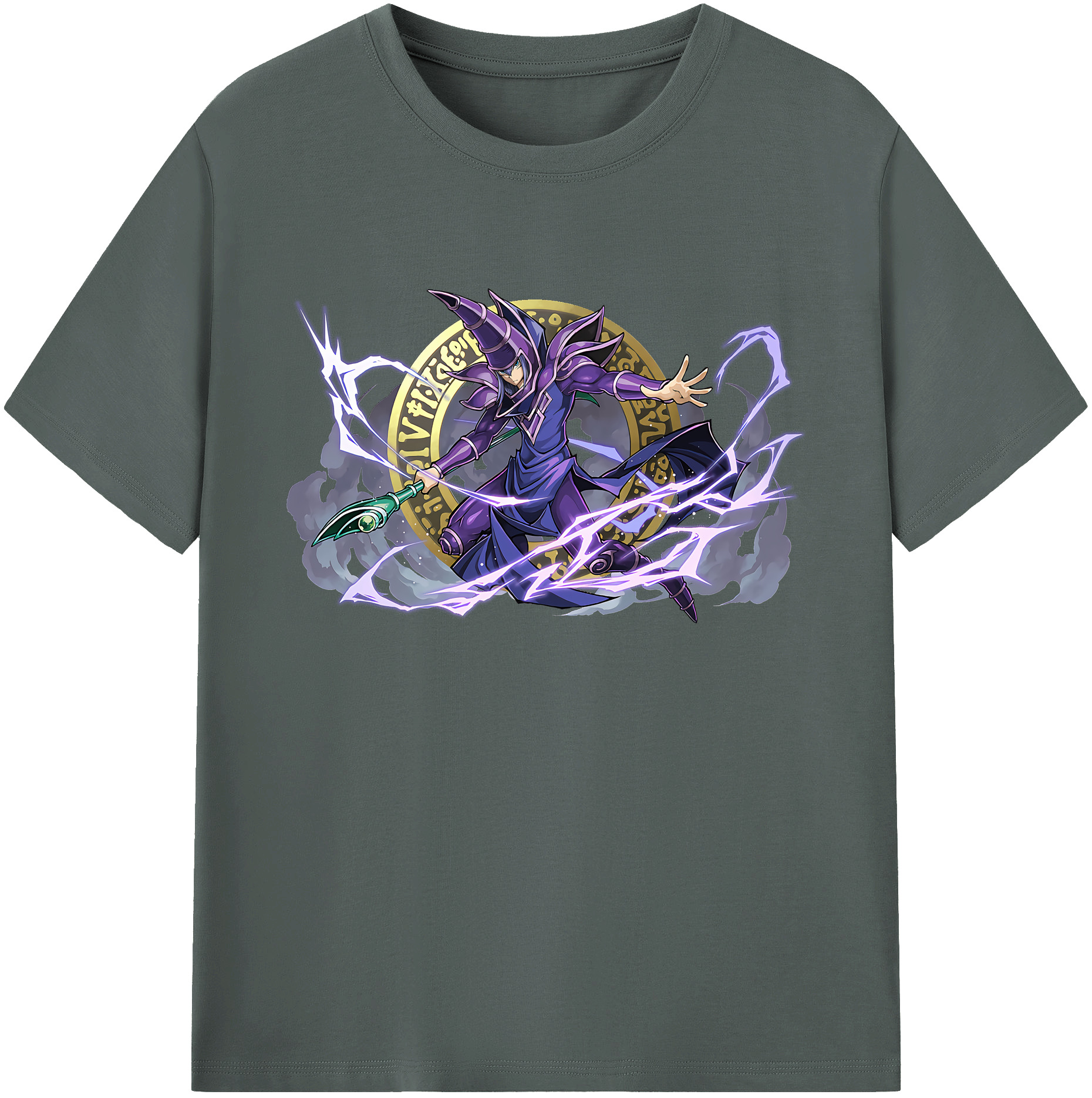 （画像用） 遊☆戯☆王 Yu-Gi-Oh! 綿100％ メンズ半袖Tシャツ｜肌触りやわらか＆通気性